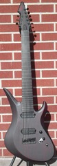 Schecter DIAMOND SERIES PROTOTYPE A-8 Black w Red Grain 2014 8-String Electric Guitar