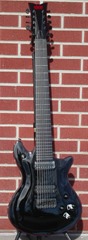 Schecter DIAMOND SERIES PROTOTYPE BLACKJACK Tempest-8 Black 2014 8-String Electric Guitar